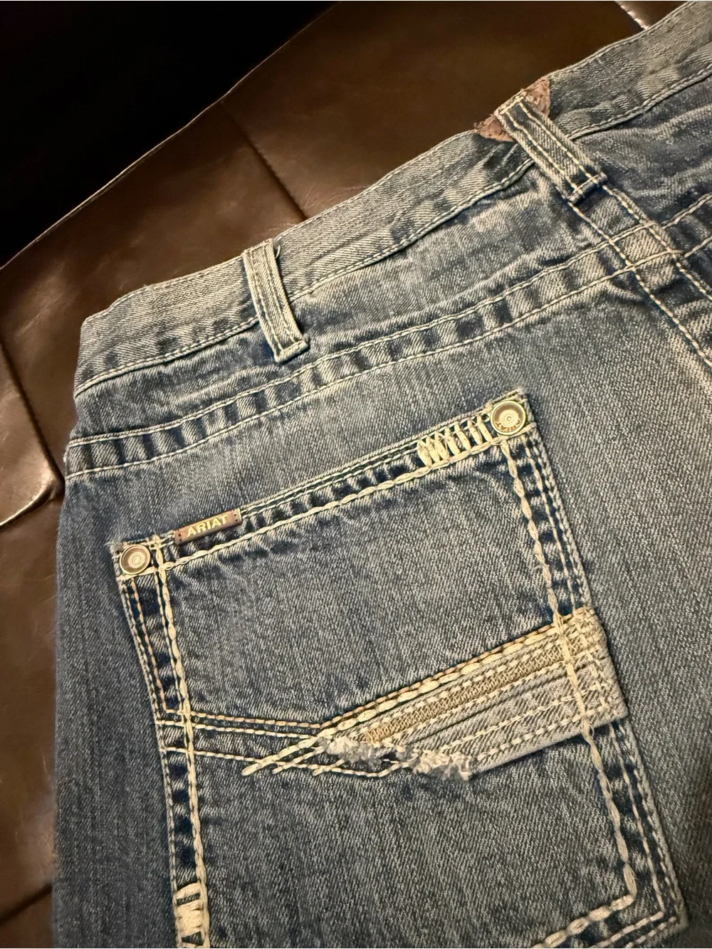 Ariat Men’s Bootcut Jeans - Medium Blue Wash